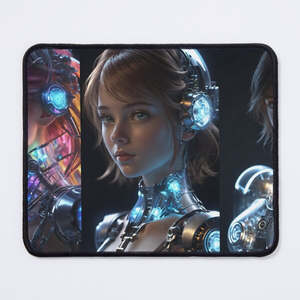 Item preview, A Trio of Female Cyborg Images designed and sold by masabo.