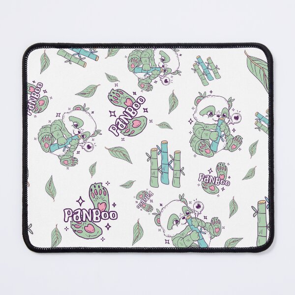Item preview, Panboo - Bamboo Seamless Panda Pattern designed and sold by SPIRIMAL.