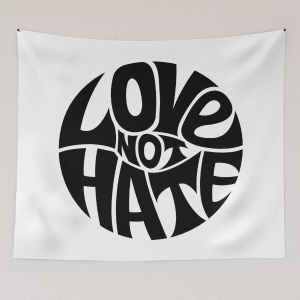 Item preview, Love Not Hate designed and sold by DarkSunglasses.