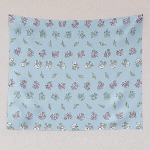 Item preview, Panda Bamboo Serenade - Captivating Panboo Pattern designed and sold by SPIRIMAL.