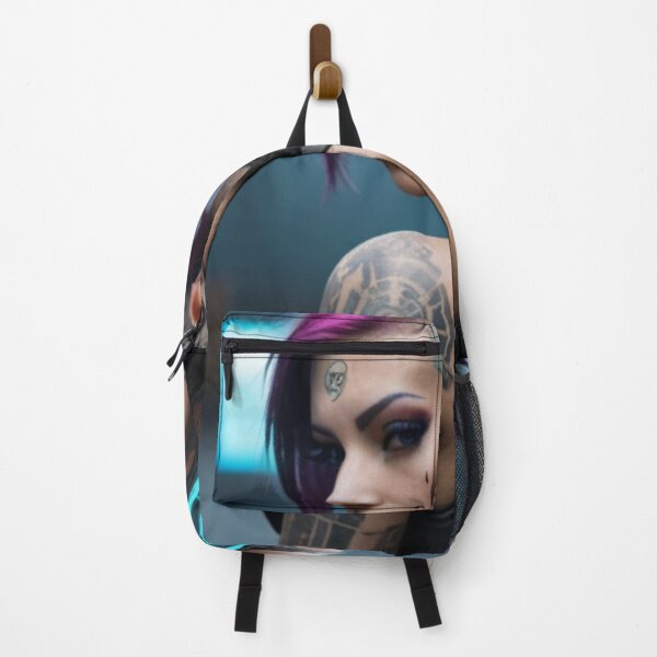 Item preview, Tattoed Cyberpunk Girl designed and sold by Sidney Graf.