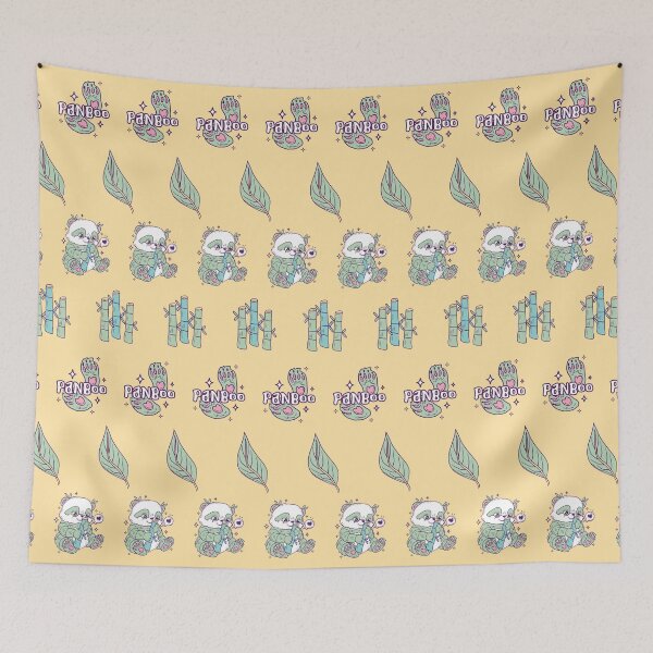 Item preview, Bamboo Panda Harmony - Tranquil Panboo Pattern designed and sold by SPIRIMAL.