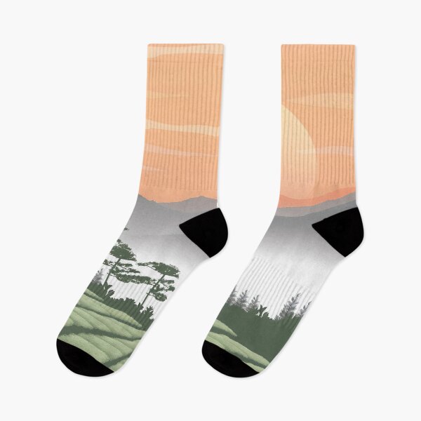 Item preview, Sunrise Over Green Tea Fields designed and sold by unimuse.