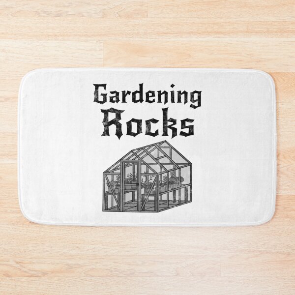 Item preview, Gardening Rocks, Gardener Heavy Rock Musician designed and sold by doodlerob.