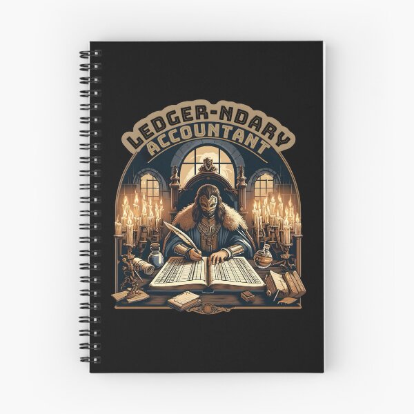 Item preview, Epic Ledger-ndary Accountant - Fantasy Bookkeeping accounting Wizard meme designed and sold by Unitepeople.