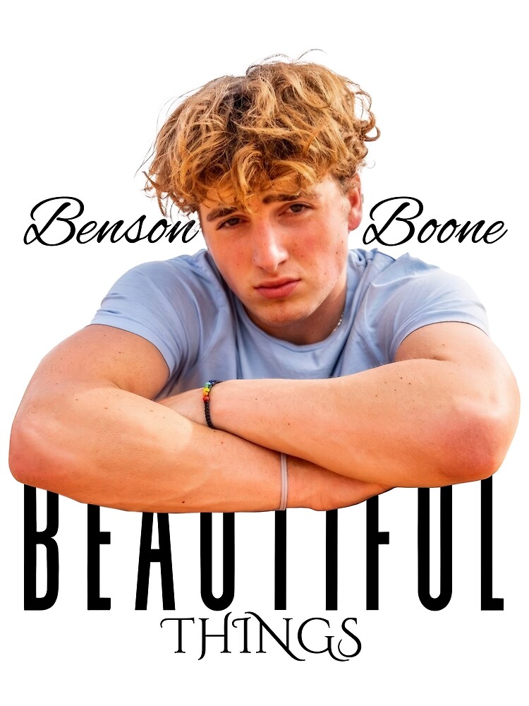 Benson Boone Beautiful Things" Poster for Sale by Solomonturb | Redbubble