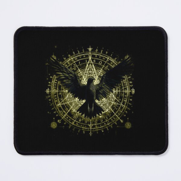 Item preview, Lords of Darkness, Raven, Pentagram, Eclipse, Full Moon, Wings, Freedom designed and sold by CrisMor-Art.