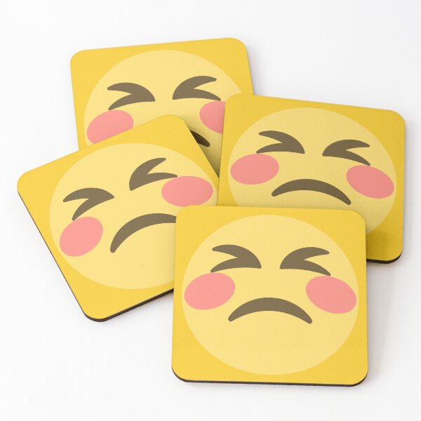 Item preview, Perservering Face Emoji designed and sold by patternsbyposh.