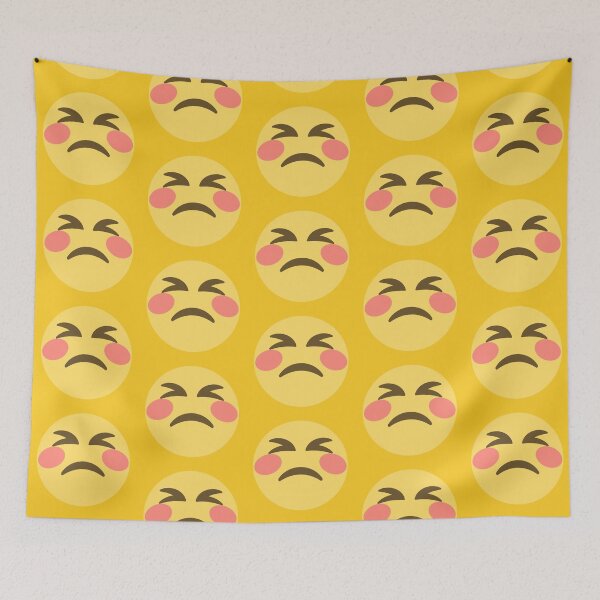 Item preview, Perservering Face Emoji designed and sold by patternsbyposh.