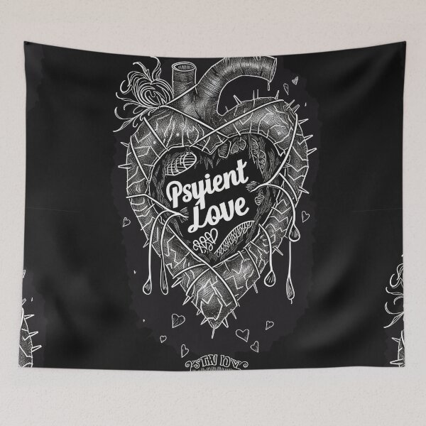Item preview, Gothic Psybient Love in Vintage Style designed and sold by Piotrek0001.