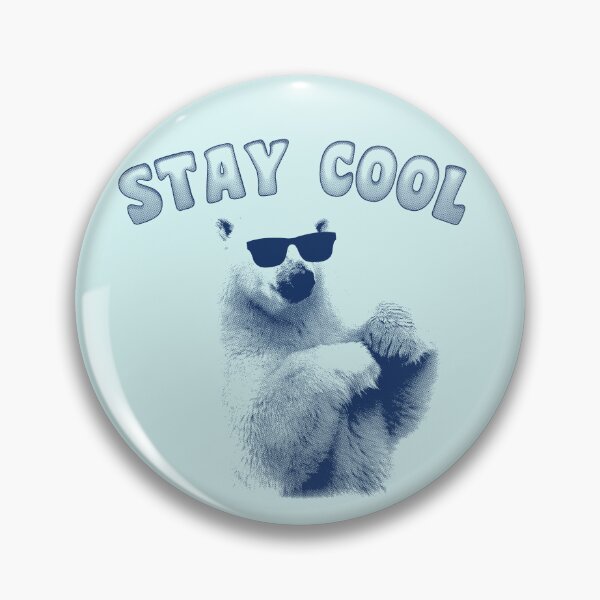 Item preview, Stay Cool - Polar Bear designed and sold by stressedrodent.