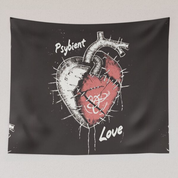 Item preview, Gothic Psybient Love in Vintage Style designed and sold by Piotrek0001.