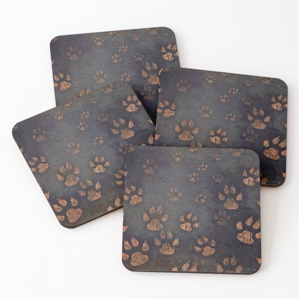 Item preview, Muddy paw prints in my heart designed and sold by toastygoat.