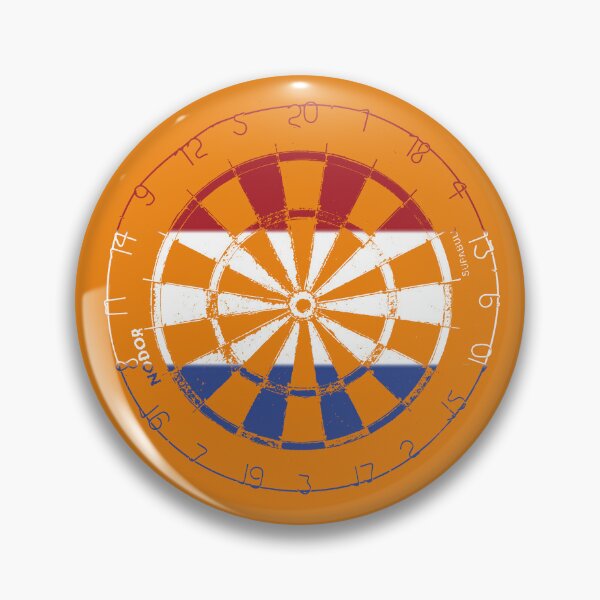 Artikelvorschau, Dartboard 180 Niederländisch Niederlande Flagge entworfen und verkauft von bravoalpha.