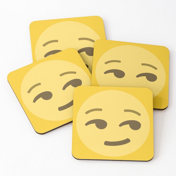 Item preview, Smirking Face Emoji designed and sold by patternsbyposh.