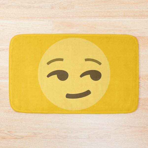 Item preview, Smirking Face Emoji designed and sold by patternsbyposh.