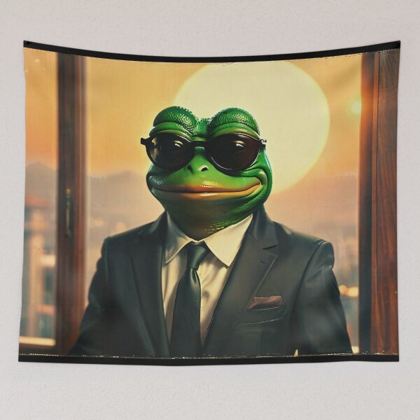 Item preview, Pepe Business Meme Sticker designed and sold by Shidesama.