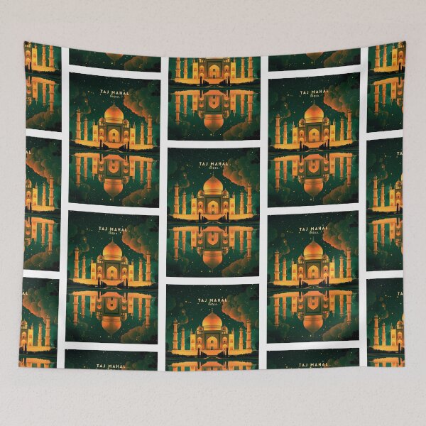Item preview, Taj Mahal: Indian Architectural Gem designed and sold by NeuralVibe.