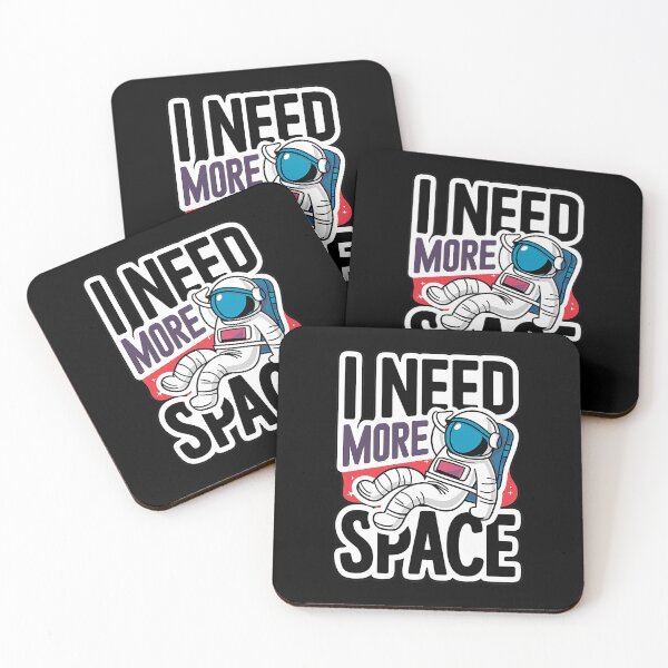 Item preview, I Need More Space Funny Astronaut designed and sold by karsad.