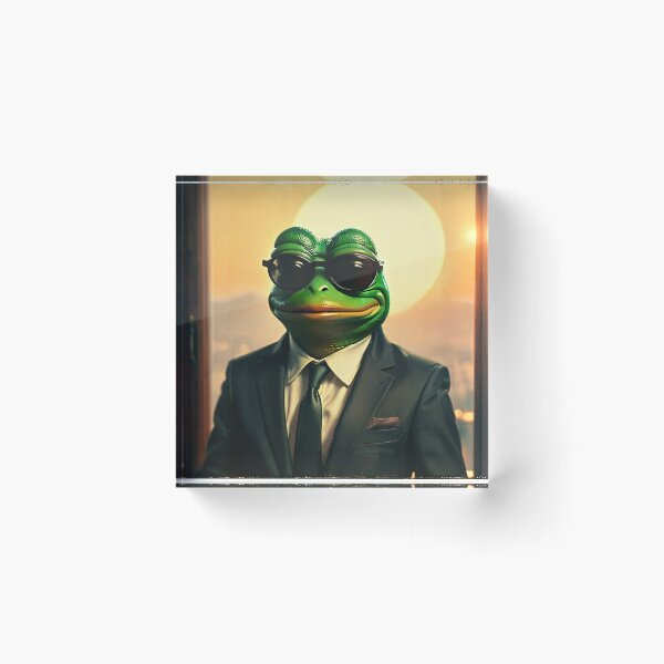 Item preview, Pepe Business Meme Sticker designed and sold by Shidesama.