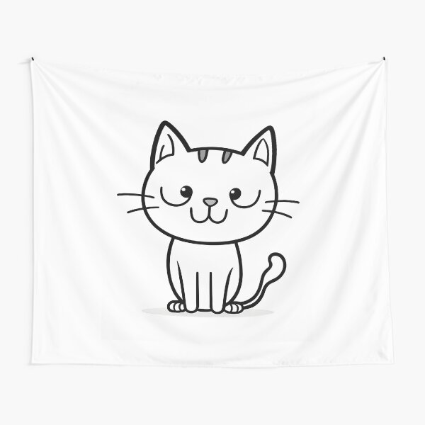 Artikel-Vorschau von Dumme Katze Zeichnung, designt und verkauft von toonversion.
