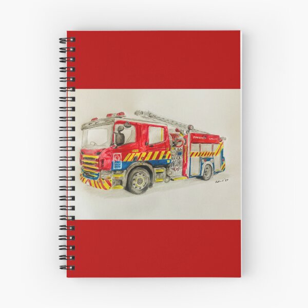 Item preview, New Zealand Fire truck  designed and sold by Truck drawing art.