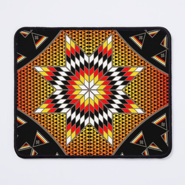 Item preview, Morning Star with Tipi's (BRYW) designed and sold by MelvinWarEagle.