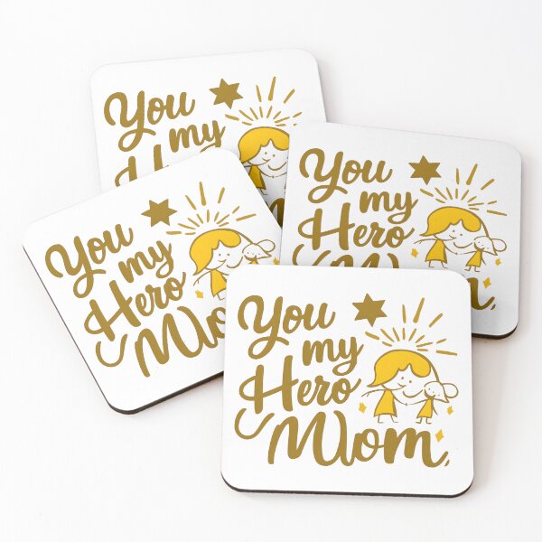 Item preview, You're My Hero Mom! designed and sold by Zibis09.