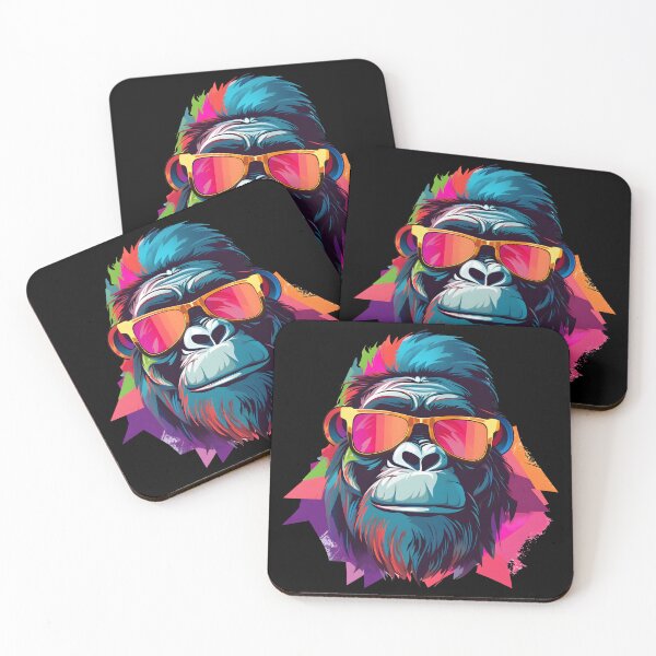 Item preview, Summertime Vacation Funny Cute Cool Gorilla With Sunglasses designed and sold by Leonardo Palumbo.