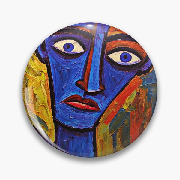 Item preview, Psychedelic Perception: Abstract Art with Complex Facial Expression designed and sold by REALKIRAN.