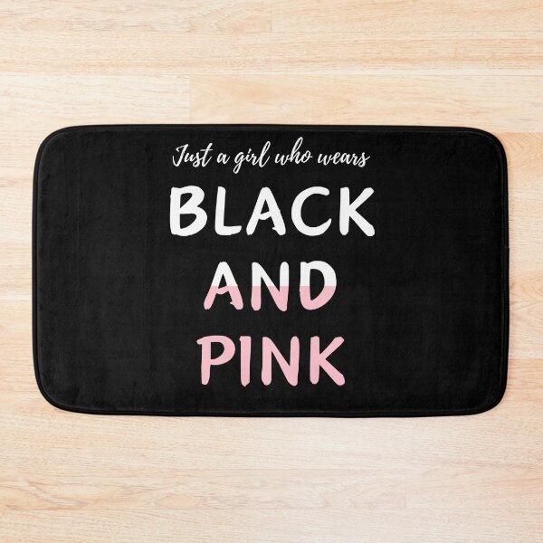 Item preview, Just a Girl Who Wears Black and Pink designed and sold by MadnessEnvelope.