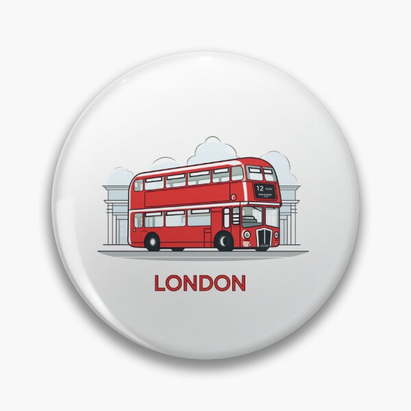 Artikelvorschau, Roter Londoner Bus entworfen und verkauft von ArtHarbour.