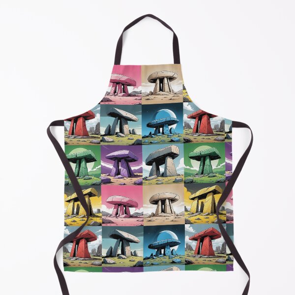 Item preview, Colorful dolmens in cubes designed and sold by Harry Wibier.