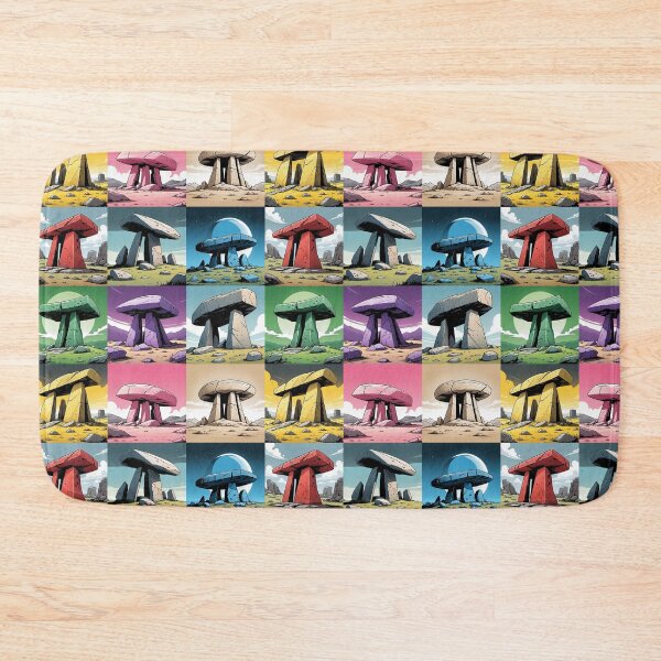 Item preview, Colorful dolmens in cubes designed and sold by Harry Wibier.