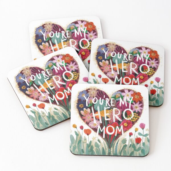 Item preview, You're My Hero Mom!!! designed and sold by Zibis09.