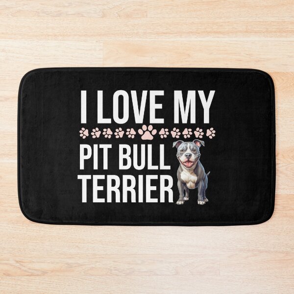 Item preview, I Love My Pit Bull Terrier designed and sold by TheAnimalZ00.