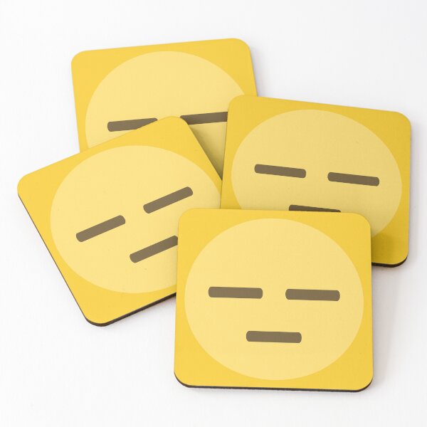 Item preview, Expressionless Face Emoji designed and sold by patternsbyposh.