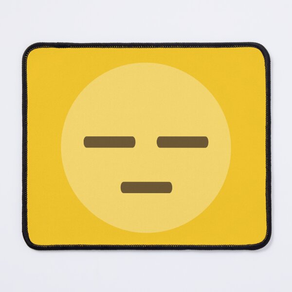 Item preview, Expressionless Face Emoji designed and sold by patternsbyposh.