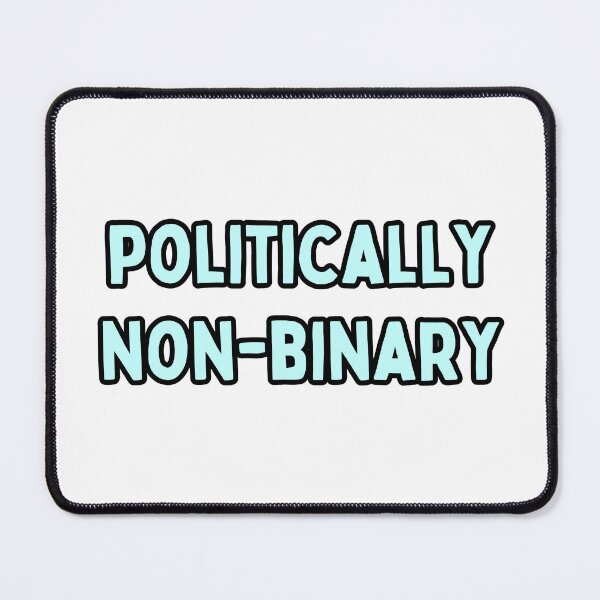 Item preview, Politically non-binary statement tee designed and sold by hotttcofffee.