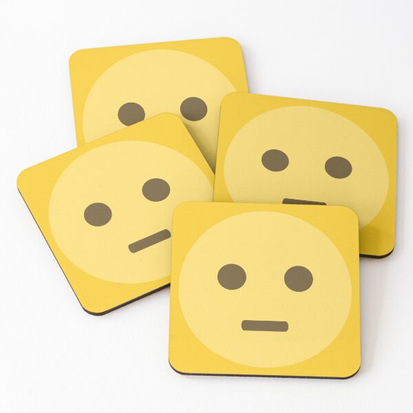 Item preview, Neutral Face Emoji designed and sold by patternsbyposh.