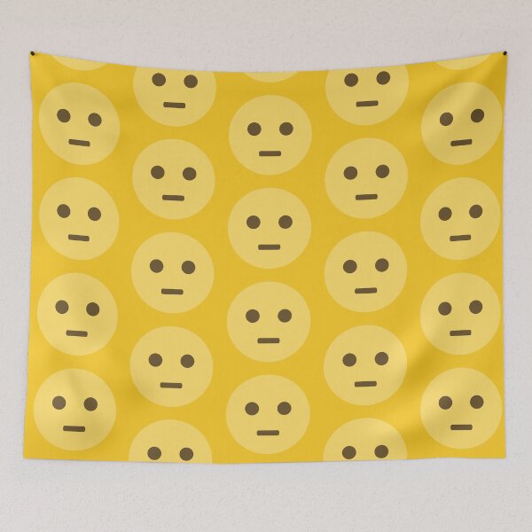 Item preview, Neutral Face Emoji designed and sold by patternsbyposh.