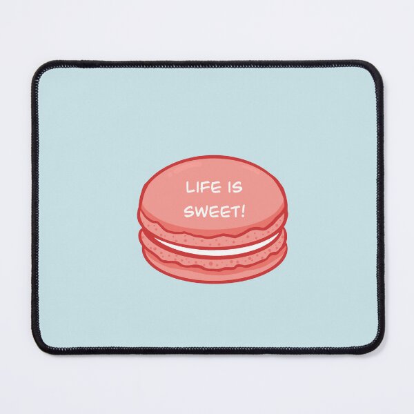 Item preview, Life is Sweet Macaron designed and sold by PlumMoose.
