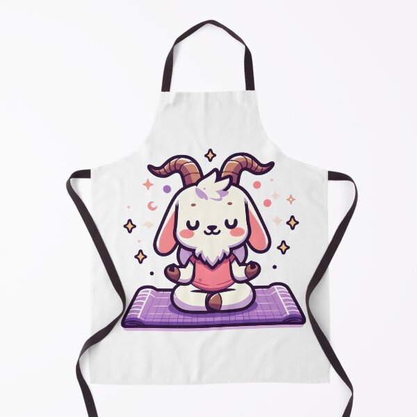 Item preview, Kawaii Goat: A Yoga Mat designed and sold by CanvasCutie.