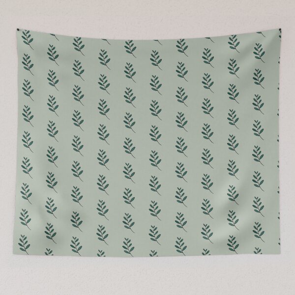 Item preview, Leaves in Emerald Green designed and sold by MaxFy0517.