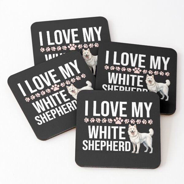 Item preview, I Love My White Shepherd designed and sold by TheAnimalZ00.