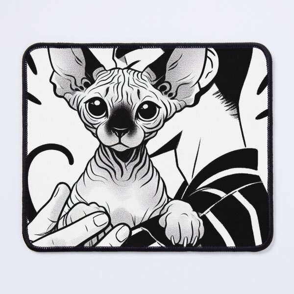 Item preview, Sphinx cat cartoon hanfs owner designed and sold by Svetlana Kalaturskaia.