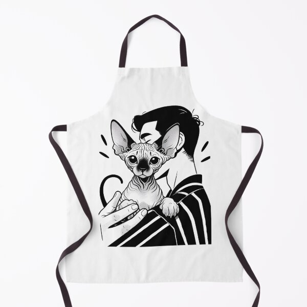 Item preview, Sphinx cat cartoon hanfs owner designed and sold by Svetlana Kalaturskaia.