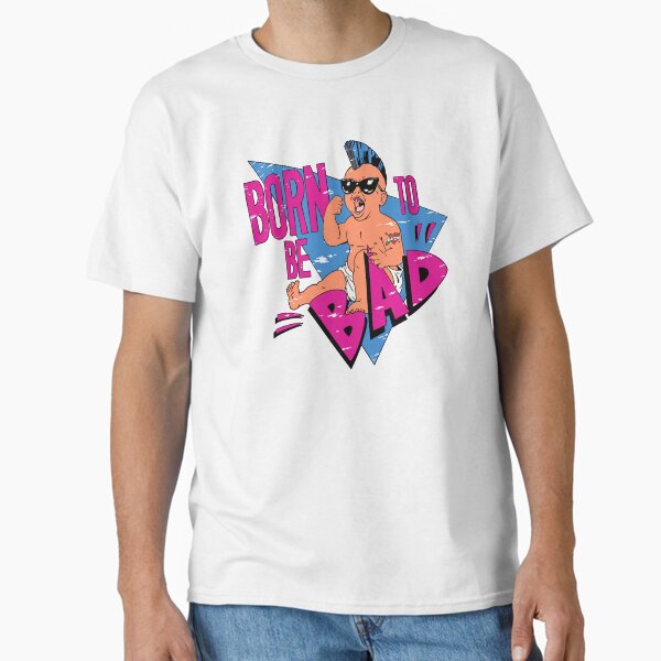 Item preview, Born To Be Bad Distressed retro 80’s Vintage look designed and sold by ElBarto1.