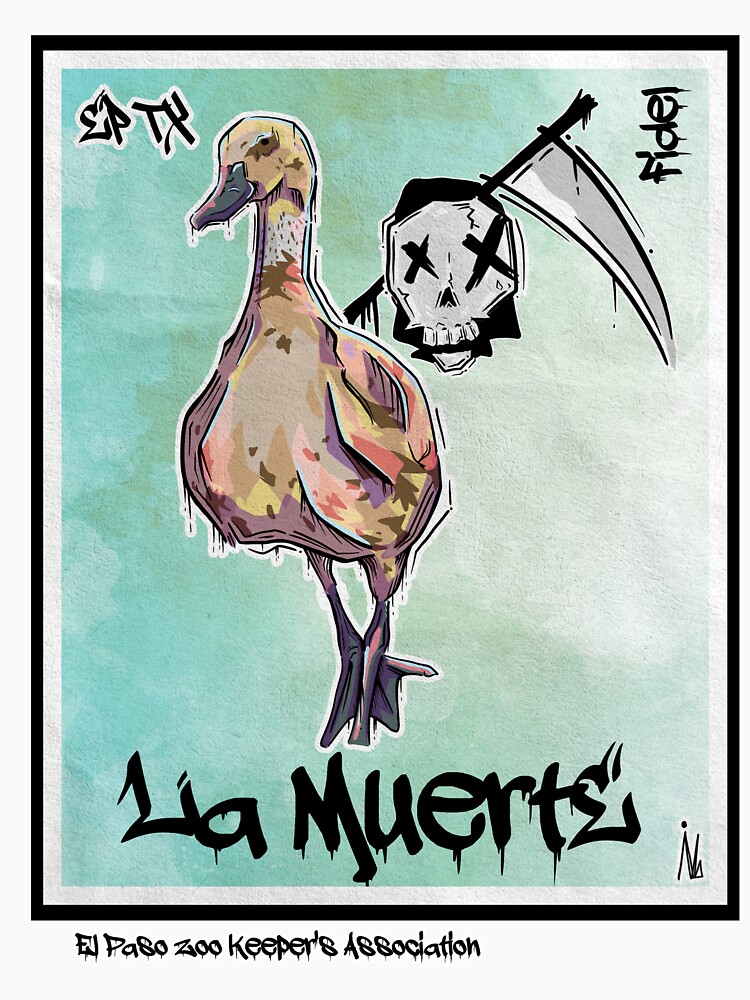 Thumbnail 7 of 7, Essential T-Shirt, La Muerte - Death designed and sold by EPAAZK.