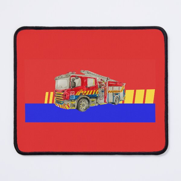 Item preview, New Zealand Fire engine other items designed and sold by Truck drawing art.